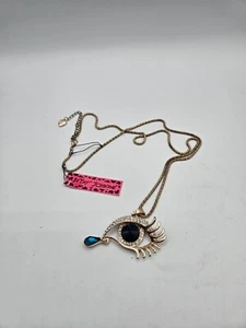 Betsey Johnson Women's Eye Tear Pendant with Necklace - Picture 1 of 3