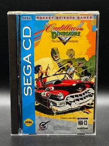 Cadillacs and Dinosaurs Second Cataclysm Sega CD Sealed New Authentic Jewel Case - Picture 1 of 9