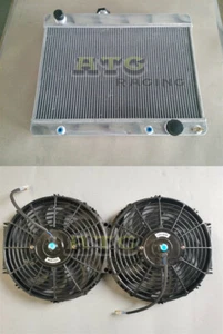 \3 Row Aluminum Radiator+Fan For 1964-1967 Pontiac LeMans/GTO/Tempest 3.8/5.3 V8 - Picture 1 of 9