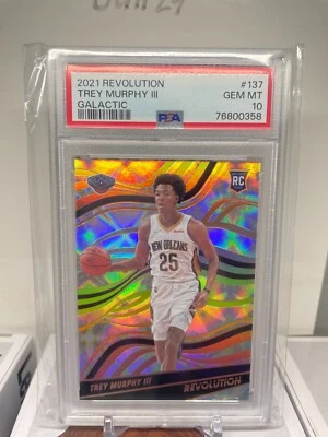 2021-22 Panini Revolution Trey Murphy III Galactic PSA 10 POP 1 SSP! - Image 1 of 2