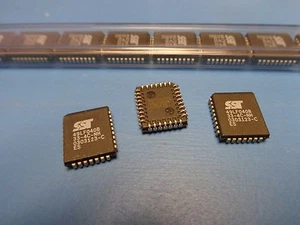 (5) SST49LF040B33-4C-NH 30NS 33MHz 4MEG 512Kx8 3.3V CMOS FLASH 32 PIN PLCC 4MB - Picture 1 of 1