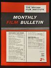 Monatliches Bulletin des British Film Institute BFI Filmkritik Magazin Oktober 1964