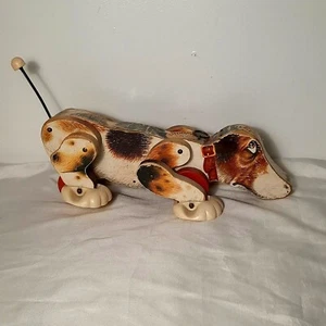 Vintage 1961 Fisher Price Snoopy Sniffer 181 Pull toy - Picture 1 of 9