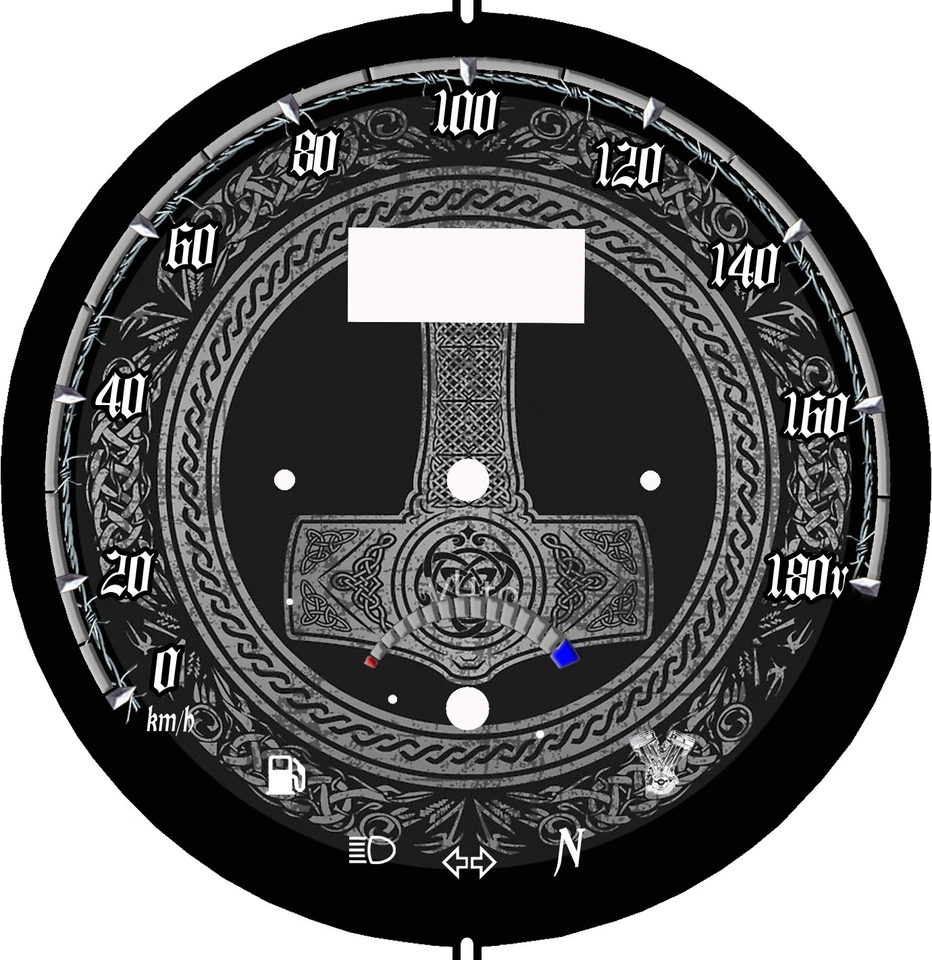 Martillo Mjolnir Yamaha Road Star 1700 S Silverado años 2003-2010  Foto 1 de 2