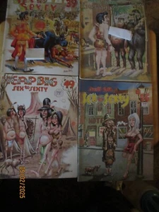 4 Sex to SEXTY Pierre Davis Risque Adult Humor Cartoon Magazine 39-44-49-55 L19 - Bild 1 von 15