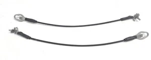 2021-22 OEM FORD F-150 TRUCK REAR LEFT RIGHT TAILGATE SUPPORT CABLE STRAPS PAIR - Foto 1 di 4