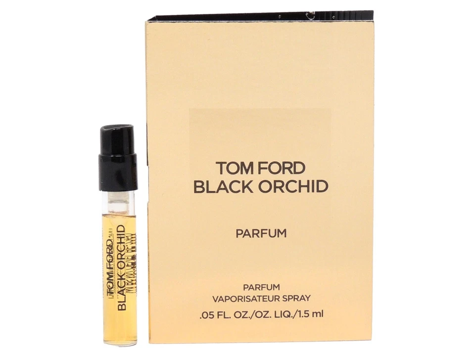 TOM FORD BLACK ORCHID PARFUM 1.5ml .05fl oz x 1 PERFUME SPRAY SAMPLE - Image 1 of 1