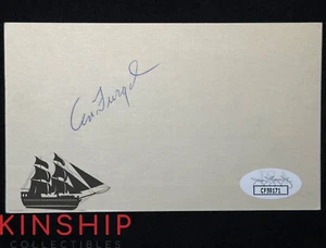 Ed Furgol signed 3x5 Index Card JSA COA Rare US Open Golf Auto I128 - Picture 1 of 1