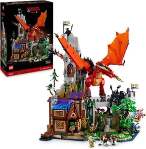 LEGO Ideas 21348 Dungeons & Dragons: Il racconto del Drago Rosso MISB BROWNBOX - Foto 1 di 6