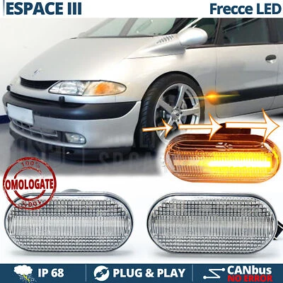 Frecce LED Sequenziali per Renault ESPACE 3 DINAMICHE CANbus PLUG & PLAY - Immagine 1 di 4