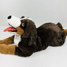 Ikea Large Bernese Mountain Dog Hoppig Toy Brown White 25" Lively Stuffed Plush