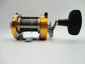 Vintage Penn 930 Levelmatic Gold BaitCasting Rolle Made In USA FUNKTIONIERT GUT - Bild 1 von 12