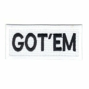 Got Em Box Box Embroidered Iron On Patch - Picture 1 of 1