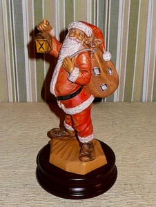 Simonetti ITALY Christmas Treasure ' Olde World Santa with bag & lantern '. 8.75 - Picture 1 of 9