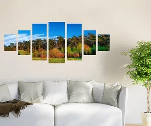 3D Plant Forest Sky 74 Unframed Print Wall Paper Decal Wall Deco Indoor AJ Jenny - Picture 1 of 6