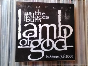 RARE LAMB OF GOD As The Palaces Burn 2 SONG CD PROMO SAMPLER 2003 Thrash METAL - Picture 1 of 6