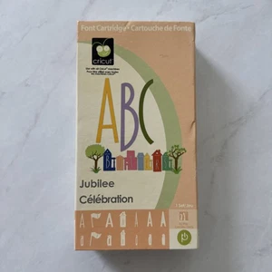 Cricut Font Cartridge ABC Jubilee Celebration _ 2008 Provo Craft - Picture 1 of 10