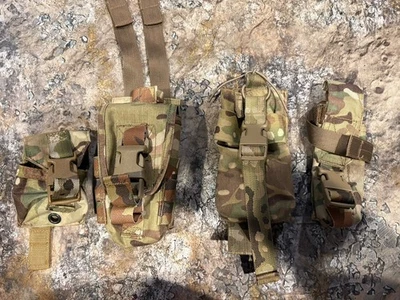 Multicam Molle Bolsa Lote Radio, Humo, Frag, Medic Foto 1 de 2