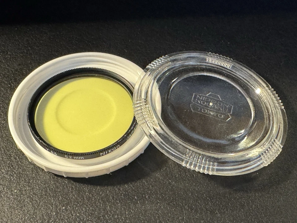 Nikon 52mm Y44 Glass Filter for boosting B&W Contrast - Image 1 of 1