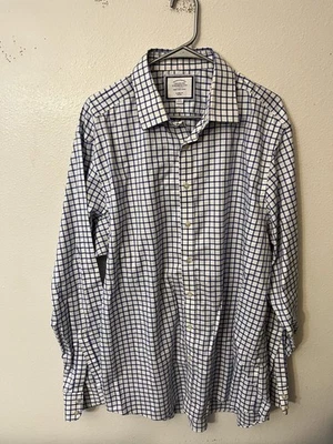 Charles Tyrwhitt Jermyn Street Manga Larga Calce Clásico 18/38 Cuadros Foto 1 de 4