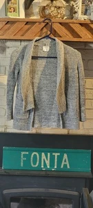 Crew Cuts Girls Cotton Gray Cardigan Size 8 - Picture 1 of 5