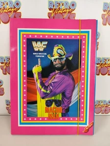 WWF WRESTLING ZEICHNUNGSKARTE 90ER ZAPFEN HULK HOGAN 1991 MACHO MAN - Bild 1 von 5