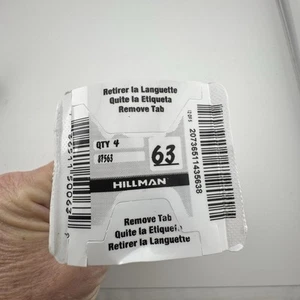NEW 4-Pack Hillman Cassette F Axxess 63 Replacement Blank Key 87563 - Picture 1 of 3