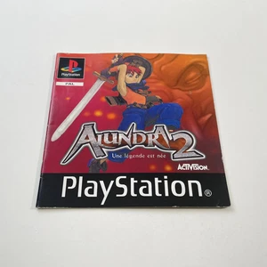 PS1 Anleitung Alundra 2 FRA Sehr Guter Zustand - Bild 1 von 2
