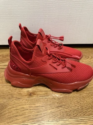Steve Madden Women's Myles NY90 Red Sneaker Size 9 - Image 1 of 4