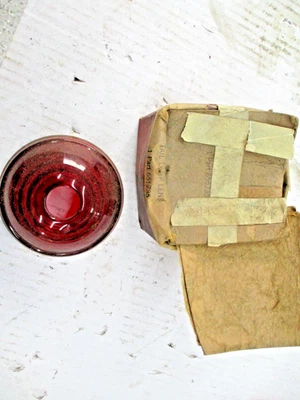 NOS 1936 Chrysler Custom Imperial Airflow Tail Light Lamp Lens 655735 - Image 1 of 4