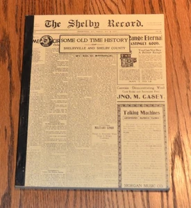 Some Old Time History Of Shelbyville Shelby County Kentucky Ky 1984 book M6 - Picture 1 of 3