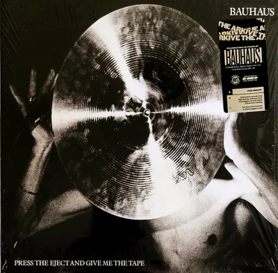 Bauhaus Press The Eject & Give Me the Tape White Vinyl LP New Sealed - Image 1 of 4