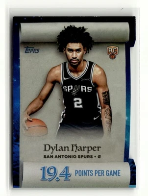 Dylan Harper 2025-26 Topps Holiday Basketball Making The Nice List RC [bmsu4 - Image 1 of 2