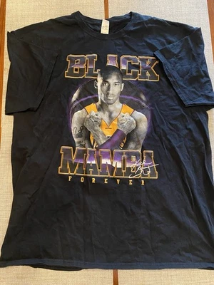 Vintage Kobe Bryant Black Mamba NBA Shirt 2XL Bootleg Only One on Ebay! - Image 1 of 4