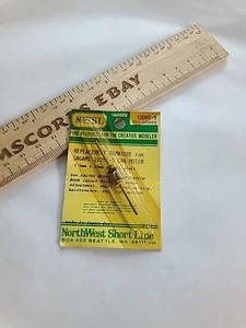 New NWSL Replacement Armature For Sagami 10151-9 Can Motor 1.5x15mm Double Shaft - Picture 1 of 3