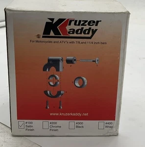 Kruzer Kaddy Perch Mount Holder Satin Finish - Foto 1 di 5