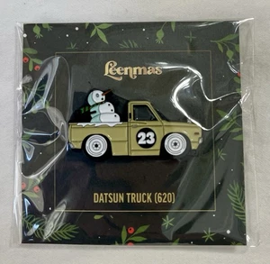 Brand New Leen Customs 2023 Leenmas Snowman Datsun Truck 620 Pin ??/150 Sold Out - Picture 1 of 2