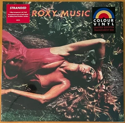 ROXY MUSIC Stranded  UNIVERSAL 2023 TRANSPARENT RED VINYL LP   BRAND NEW - Image 1 of 2