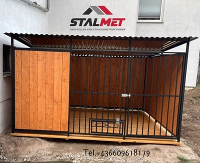 Hundezwinger 3x2,5m inkl. Lieferung +Montage Kleintierkäfig mit Holz Laufstall - Bild 1 von 4