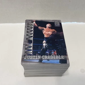 2002 Fleer WWF ALL ACCESS 102 Card  Complete Set Rock, Trish, Taker, & More RARE - Picture 1 of 20