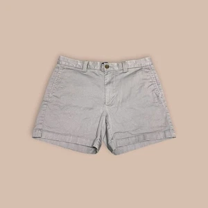 J.Crew Mens Flex 5” Inseam Khaki Chino Shorts Grey - 32W Preppy Summer - Picture 1 of 8