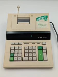 Royal 248 PD II Electronic Printing Calculator Powers On - Untested - Parts Only - Picture 1 of 15