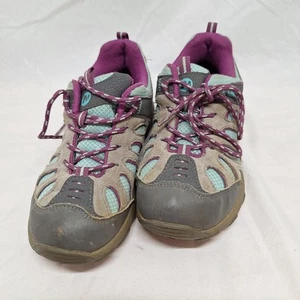 Merrell Chameleon Liw Lace Boots Youth Girl's US Size 2M - Purple Pink - Picture 1 of 4