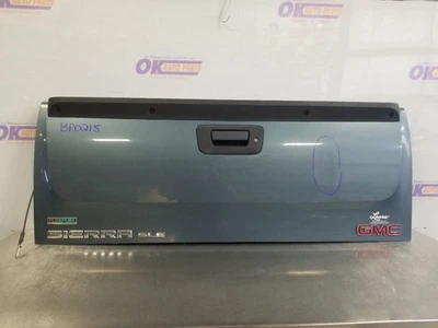 11 2011 GMC SIERRA 1500 SLE TAIL GATE BLUE SEE IMAGES - Image 1 of 4