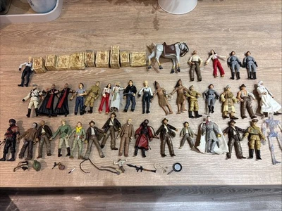 Hasbro Indiana Jones 3.75 Action Figures Job Lot Collectors - Image 1 of 3