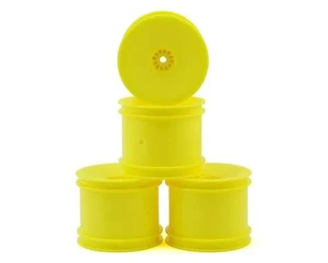 Camión de estadio DER-SS-4LY amarillo Speedline 2,2" 1/10 ruedas hexagonales de 12 mm (4) para 22T Foto 1 de 1