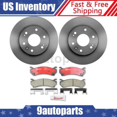 Керамические колодки передних тормозных дисков Brembo оригинальные для 2006 Chevrolet Silverado 1500 - Изображение 1 из 4