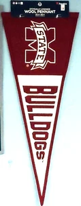 Mississippi State Bulldogs Wool Pennant 13 " x 32" Wincraft - Fanatics New - Picture 1 of 1