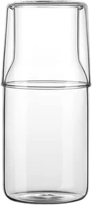 500Ml Bedside Water Carafe and Glass Set for Bedroom Nightstand, Night Water Car - Picture 1 of 6