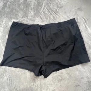 Swimsuits For All Swim Shorts Womens 28 Plus Size Black Bathing Suit Bottoms - Picture 1 of 3